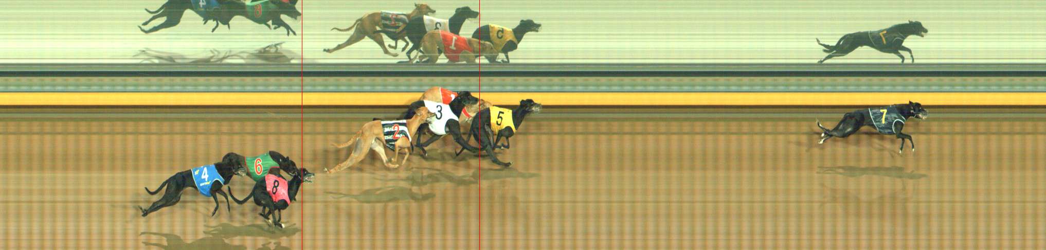 Race result finish photo